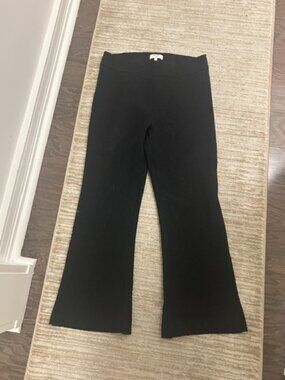 Avenue Montaigne Alex Crop Wide Leg Boucle Pull-On Pants
